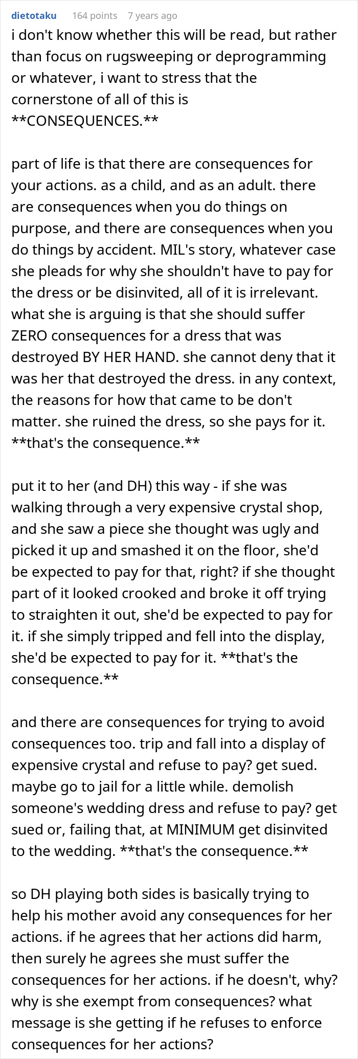 Bride Aghast As MIL Ruins Her $11K Wedding Dress, Loses It When Groom Says She’s “Overreacting” Bride Aghast As MIL Ruins Her $11K Wedding Dress, Loses It When Groom Says She’s “Overreacting”