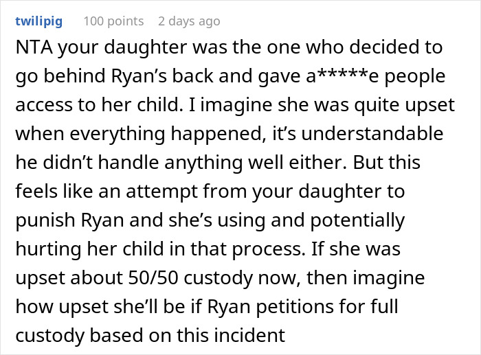 Mom Disgusted With Daughter For Taking Kid To Ex's Bigoted Fam, Rats Her Out To Ex ASAP