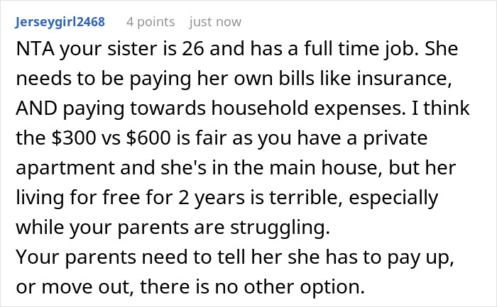 Parents Only Ask One Of Their Kids For Rent, Can’t Believe The Reaction: "Not My Problem To Solve" Parents Only Ask One Of Their Kids For Rent, Can’t Believe The Reaction: "Not My Problem To Solve"