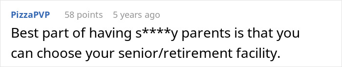 Comment on choosing senior or retirement facility dealing with difficult parents Comment on choosing senior or retirement facility dealing with difficult parents