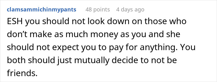 Opinion about mutual respect and financial boundaries in bridesmaid friendships Opinion about mutual respect and financial boundaries in bridesmaid friendships