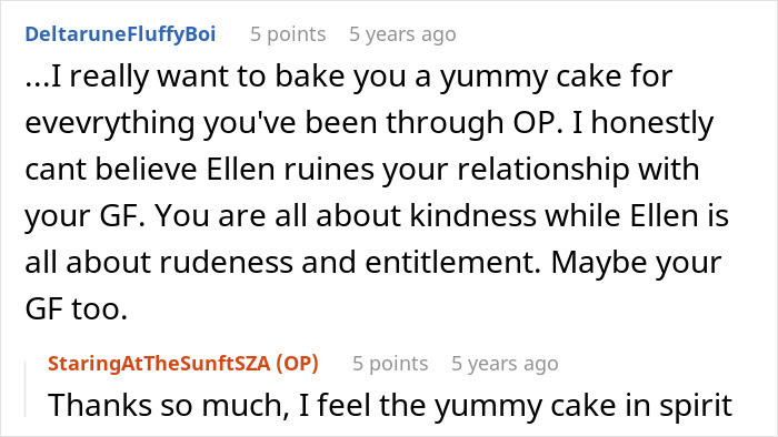 Supportive comment about kindness in relationship dinner fiasco Supportive comment about kindness in relationship dinner fiasco