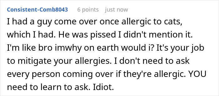 Potluck Dinner Gets Awkward After Dude Gets Mad Nobody Knew About His Food Allergy