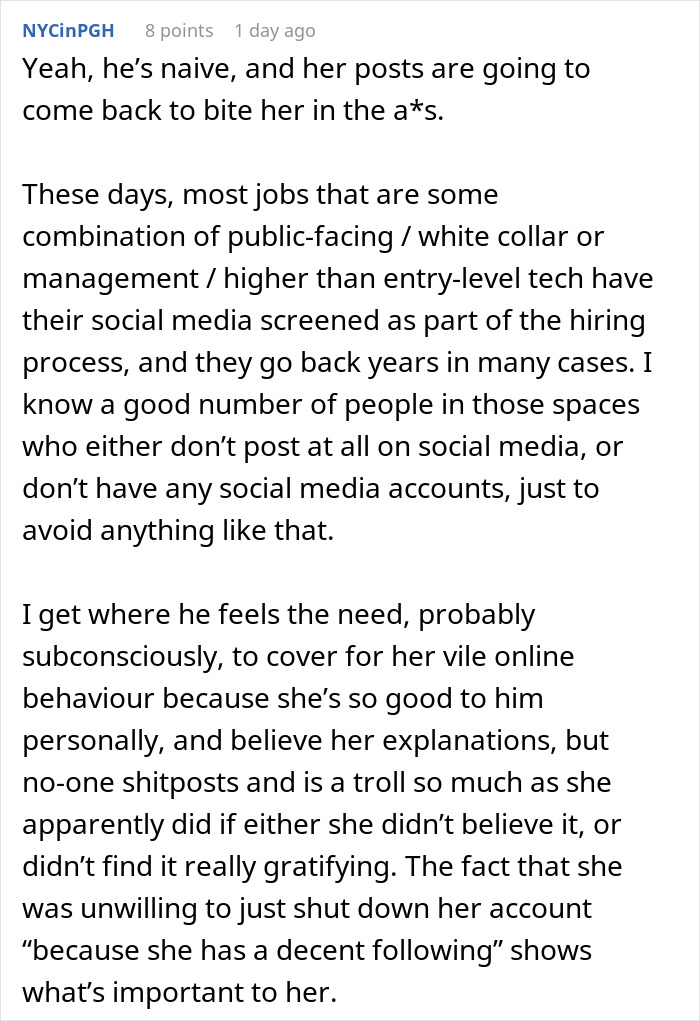 Man Thinks His Girlfriend Is 10/10 Until Discovering Her Anonymous Account On X: “White People Are Ugly” Man Thinks His Girlfriend Is 10/10 Until Discovering Her Anonymous Account On X: “White People Are Ugly”