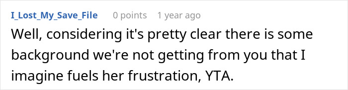A comment from I_Lost_My_Save_File on a thread, stating that the original poster is a "Loser And A Failure" based on context.