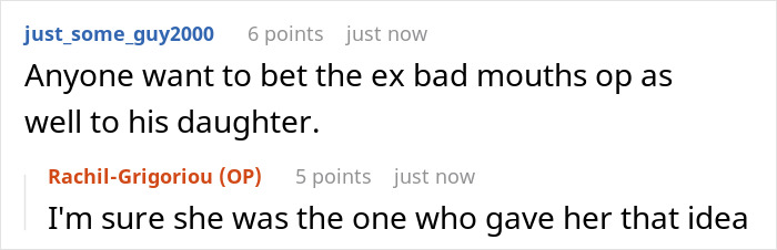 Reddit comments about a daughter calling her dad "family driver" in front of friends, making her ashamed of him.