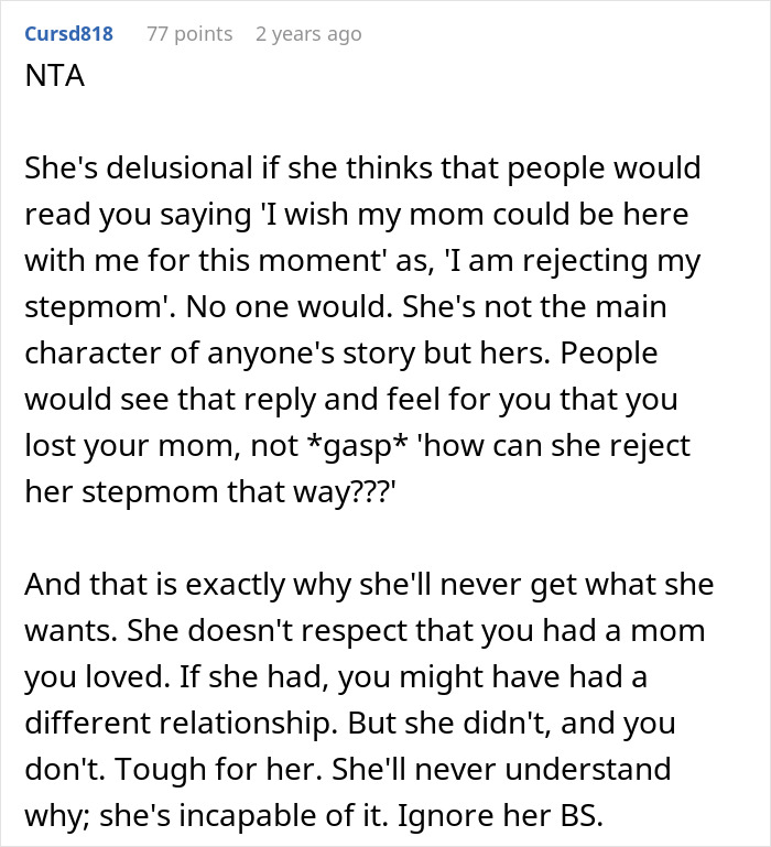 Stepmom Treats Stepdaughter’s Labor Like A Premiere, Mad As She’s Shut Down Before Opening Night Stepmom Treats Stepdaughter’s Labor Like A Premiere, Mad As She’s Shut Down Before Opening Night
