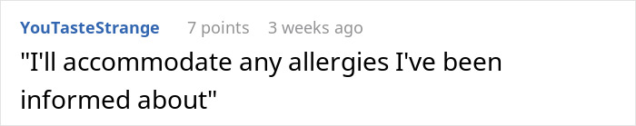Potluck Dinner Gets Awkward After Dude Gets Mad Nobody Knew About His Food Allergy