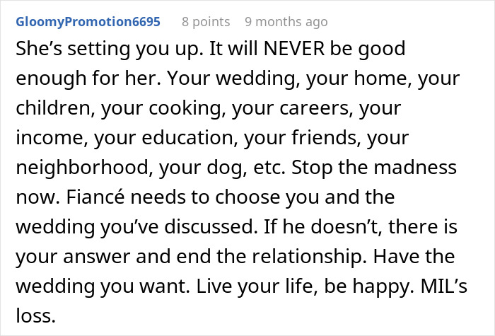 MIL Finds Out About Couple’s Wedding Plans, Has A Meltdown Nobody Saw Coming MIL Finds Out About Couple’s Wedding Plans, Has A Meltdown Nobody Saw Coming