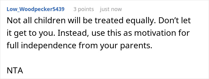 Parents Only Ask One Of Their Kids For Rent, Can’t Believe The Reaction: "Not My Problem To Solve" Parents Only Ask One Of Their Kids For Rent, Can’t Believe The Reaction: "Not My Problem To Solve"