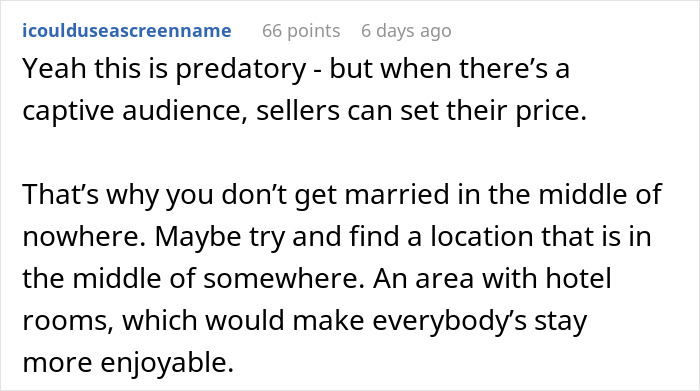 “Wonder Why The Economy Is So Bad?” Bride Refuses To Go Into Debt Because Of Airbnb Owner’s Greed “Wonder Why The Economy Is So Bad?” Bride Refuses To Go Into Debt Because Of Airbnb Owner’s Greed