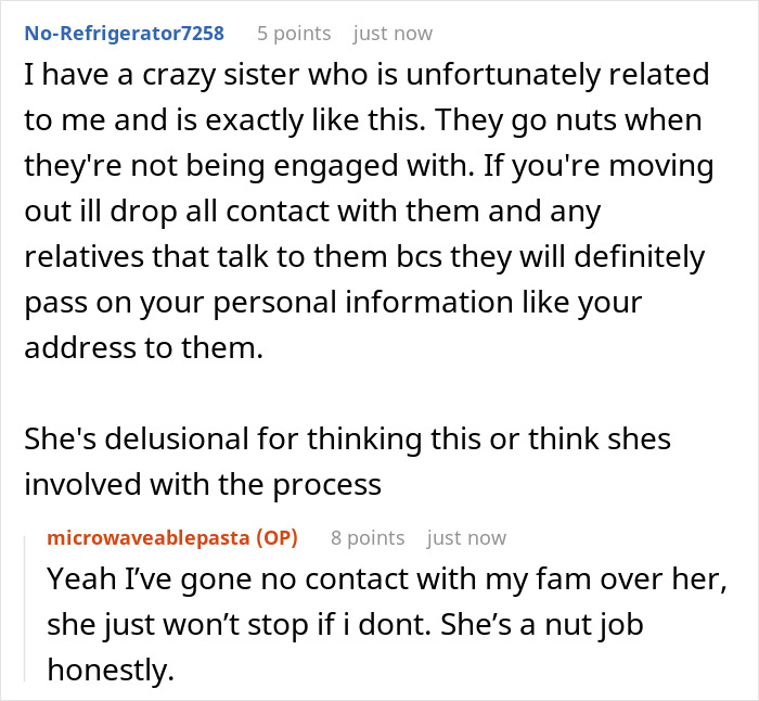 Woman Actually Believes She's Moving In With Sister Who Can't Stand Her: "We Don&rsquo;t Speak At All. I Hate Her"