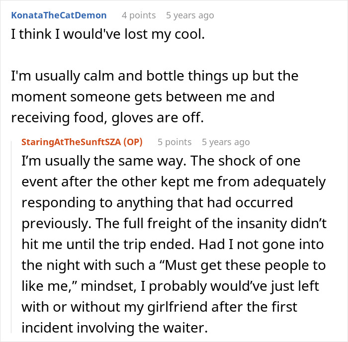 Comments on man in disbelief as fiancée sides with mom after restaurant dinner fiasco Comments on man in disbelief as fiancée sides with mom after restaurant dinner fiasco