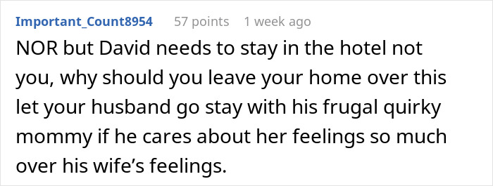 Advice on husband staying with his mother over wife in family conflict Advice on husband staying with his mother over wife in family conflict