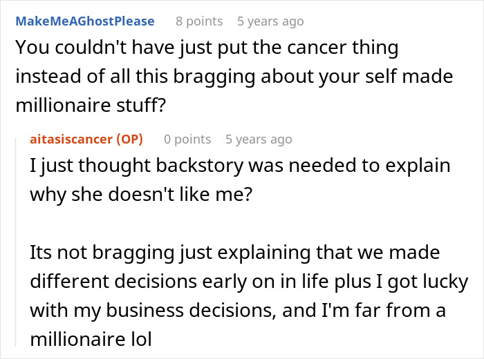 Sis Gets Jealous She Never Got Food Baskets From Fam, Doesn't Realize Bro Gets Them As He Has Cancer Sis Gets Jealous She Never Got Food Baskets From Fam, Doesn't Realize Bro Gets Them As He Has Cancer