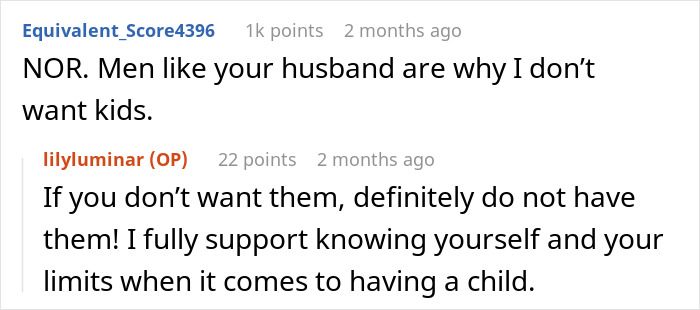 Discussion about husband's refusal to support wife with sick kids and first shower Discussion about husband's refusal to support wife with sick kids and first shower