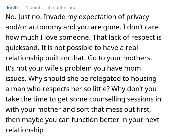 View on privacy invasion ending relationships