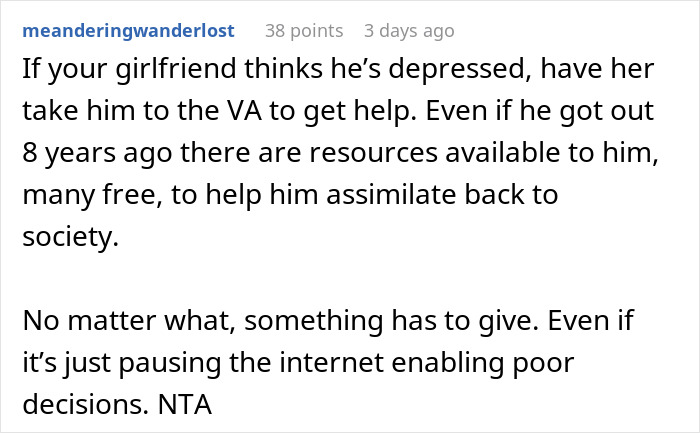 Guy Gives GF An Ultimatum After Getting Fed Up With Her Freeloading Brother Who Refuses To Be An Actual Adult