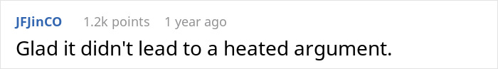 Comment on no heated argument in person suffers to prove point to stepdad