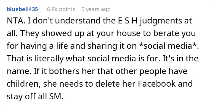 SIL Can't Take Infertile Couple's Whining Anymore, Snubs Them As They Show Up At 5 AM To Harass Her SIL Can't Take Infertile Couple's Whining Anymore, Snubs Them As They Show Up At 5 AM To Harass Her