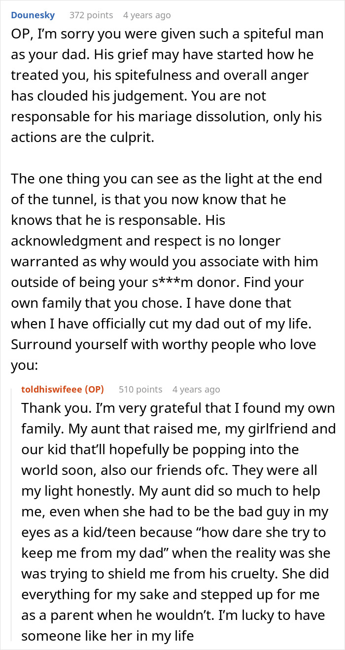 Son Unfairly Abandoned By Dad Reveals The Truth To His New Wife, Leads To Marriage Falling Apart Son Unfairly Abandoned By Dad Reveals The Truth To His New Wife, Leads To Marriage Falling Apart