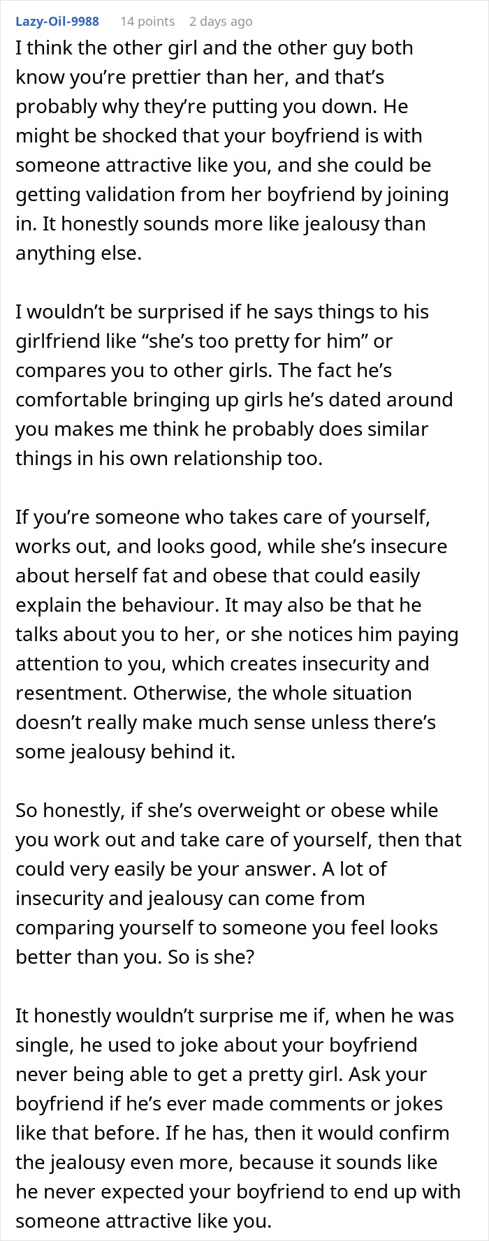 Woman Creeped Out By BF’s Best Friend’s Behavior Towards Her That He Just Accepts Woman Creeped Out By BF’s Best Friend’s Behavior Towards Her That He Just Accepts