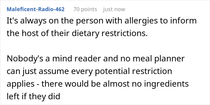 Potluck Dinner Gets Awkward After Dude Gets Mad Nobody Knew About His Food Allergy