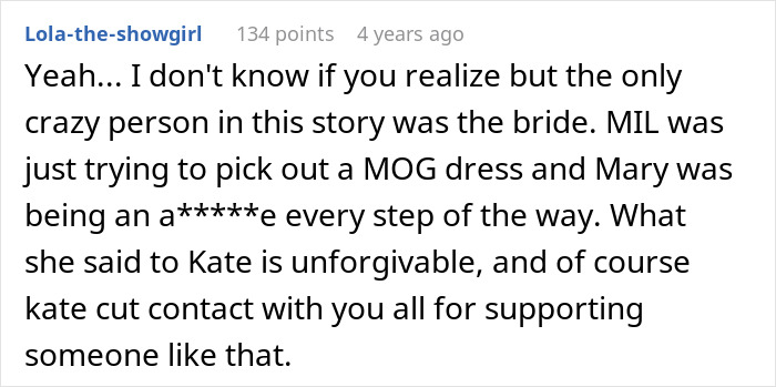 MIL Throws A Pity Party Over Not Wearing Green For Son's Wedding, Plans To Switch Dresses Anyway MIL Throws A Pity Party Over Not Wearing Green For Son's Wedding, Plans To Switch Dresses Anyway