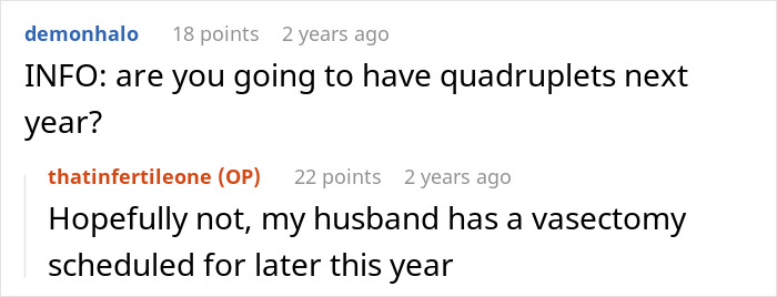 Comment asking if woman pregnant expects quadruplets amid family vacation stress Comment asking if woman pregnant expects quadruplets amid family vacation stress