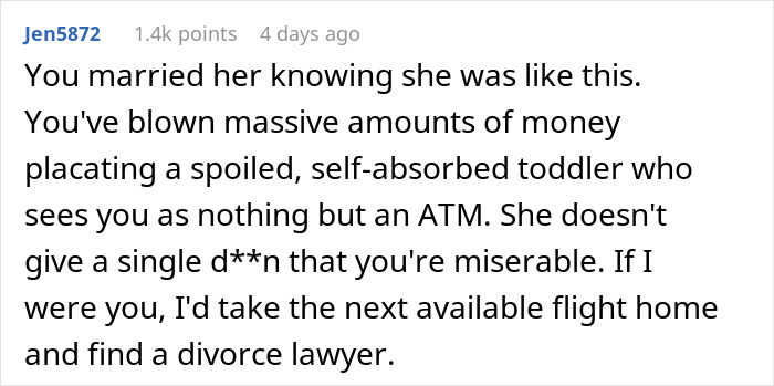 Guy Shares How His Wife Behaves On Their Honeymoon, Leaves People Questioning His Sanity