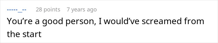 Comment admiring someone's kindness in pregnant woman curse scenario