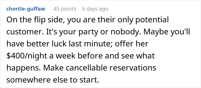 “Wonder Why The Economy Is So Bad?” Bride Refuses To Go Into Debt Because Of Airbnb Owner’s Greed “Wonder Why The Economy Is So Bad?” Bride Refuses To Go Into Debt Because Of Airbnb Owner’s Greed