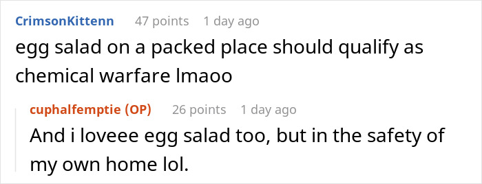 Egg Salad-Eater Stinks Up Plane, Still Complains About Passenger's Soft White Noise Sounds Egg Salad-Eater Stinks Up Plane, Still Complains About Passenger's Soft White Noise Sounds