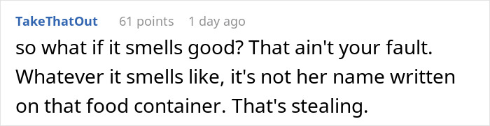 Person's Lunch Keeps Disappearing, They Finally Find Out Why: "You Should Take It As A Compliment" Person's Lunch Keeps Disappearing, They Finally Find Out Why: "You Should Take It As A Compliment"