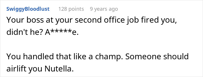 Comment praising someone for handling a wedding cake dispute like a champ Comment praising someone for handling a wedding cake dispute like a champ