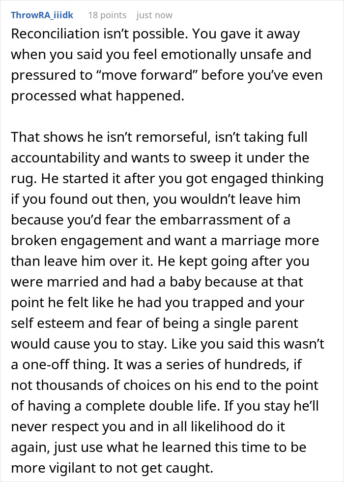 Mistress Exposes Guy's 2.5-Year-Long Affair, Postpartum Wife Severely Traumatized By The Truth