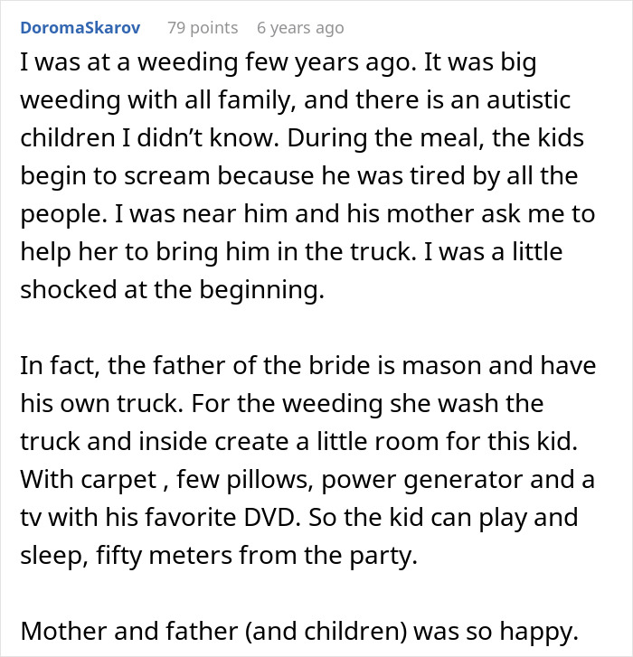 Bigoted Bride Makes Sure Autistic Nephew Isn't At Wedding, Lies To Sis About It Being Kid-Free Event Bigoted Bride Makes Sure Autistic Nephew Isn't At Wedding, Lies To Sis About It Being Kid-Free Event
