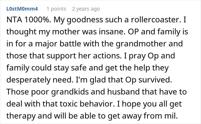 MIL Lies To 6YO That She's Going To Lose Mom, Gets Banned From Kids' Lives And Arrested