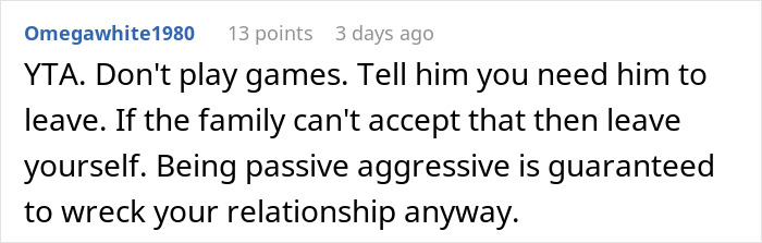 Guy Gives GF An Ultimatum After Getting Fed Up With Her Freeloading Brother Who Refuses To Be An Actual Adult