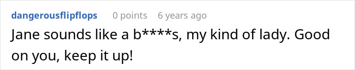 Complimentary comment about fiancee character