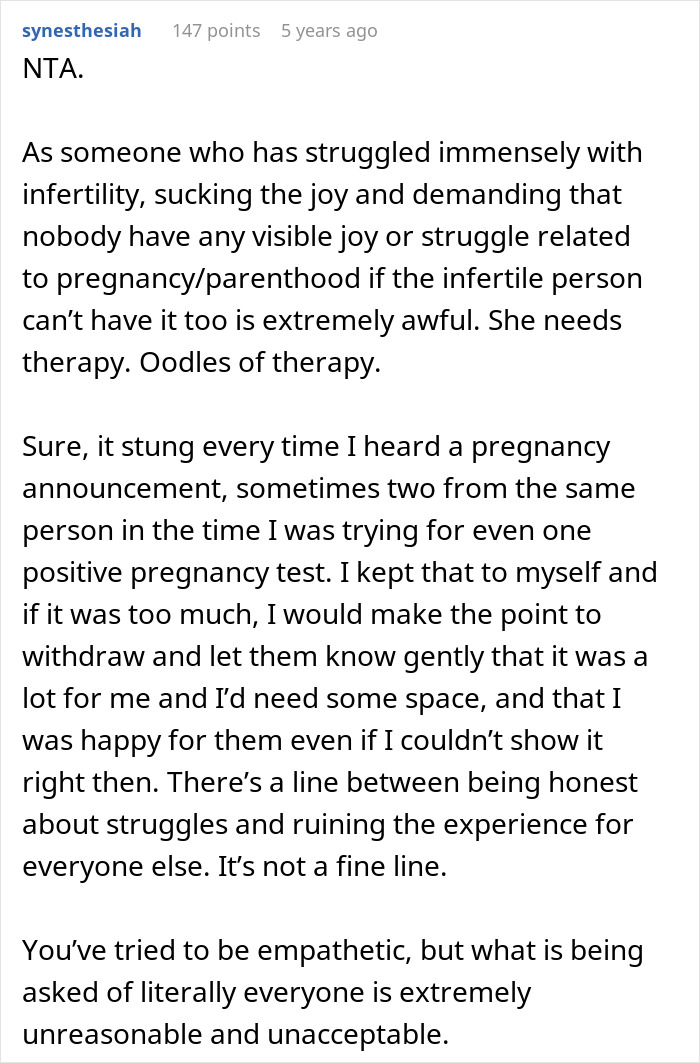 SIL Can't Take Infertile Couple's Whining Anymore, Snubs Them As They Show Up At 5 AM To Harass Her SIL Can't Take Infertile Couple's Whining Anymore, Snubs Them As They Show Up At 5 AM To Harass Her