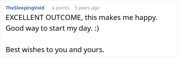Comment expressing happiness about positive outcome in fertility issues Comment expressing happiness about positive outcome in fertility issues