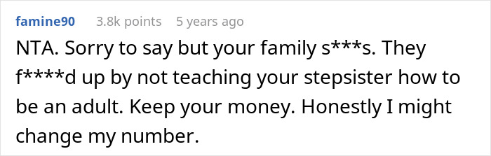 Cruel Parents Let Spoiled Daughter Ruin Son's Life, Have The Nerve To Ask He Pay Her Rent To Them
