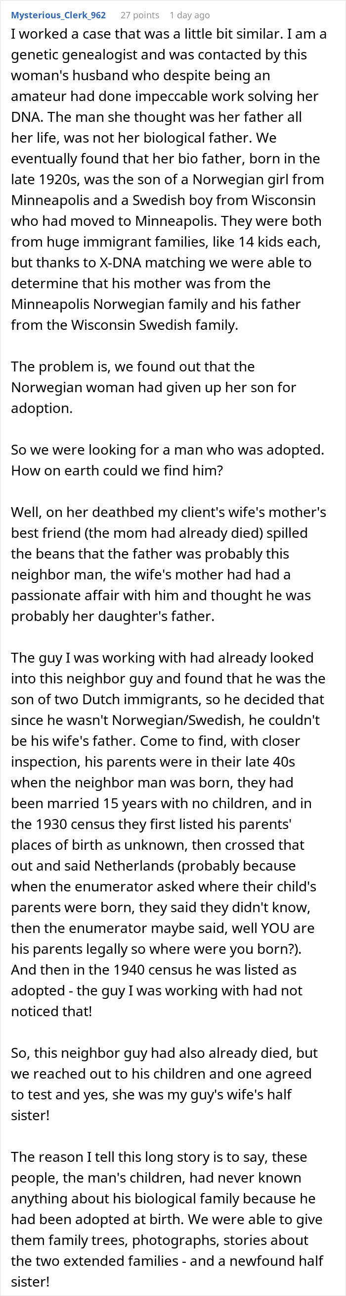 Couple Buys Discounted DNA Test As A Joke, Goes Wild As It Helps Solve Family's 75-Year-Old Mystery