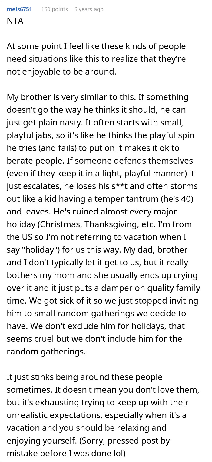 Mom Decides Fam Holiday Shouldn’t Feel Like A Drama Show, Quietly Excludes Explosive Daughter From It Mom Decides Fam Holiday Shouldn’t Feel Like A Drama Show, Quietly Excludes Explosive Daughter From It
