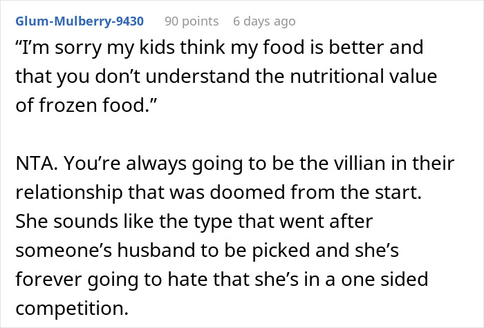 Guy's Mistress-Turned-Wife Keeps Insulting His Ex's Frozen Food, Whines As She Brutally Snubs Her Guy's Mistress-Turned-Wife Keeps Insulting His Ex's Frozen Food, Whines As She Brutally Snubs Her