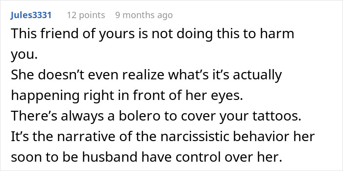Maid Of Honor Gets Her Title Taken Away Because Her Tattoos Aren’t Suitable For Church Anymore Maid Of Honor Gets Her Title Taken Away Because Her Tattoos Aren’t Suitable For Church Anymore