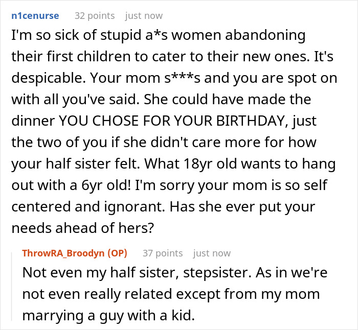 Mom Turns Son’s 18th B-Day Dinner Into Stepdaughter’s Fantasy Night, Fed-up Teen Finally Moves Out Mom Turns Son’s 18th B-Day Dinner Into Stepdaughter’s Fantasy Night, Fed-up Teen Finally Moves Out