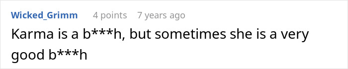 Opinion on karma related to the pregnant woman bullying a teen