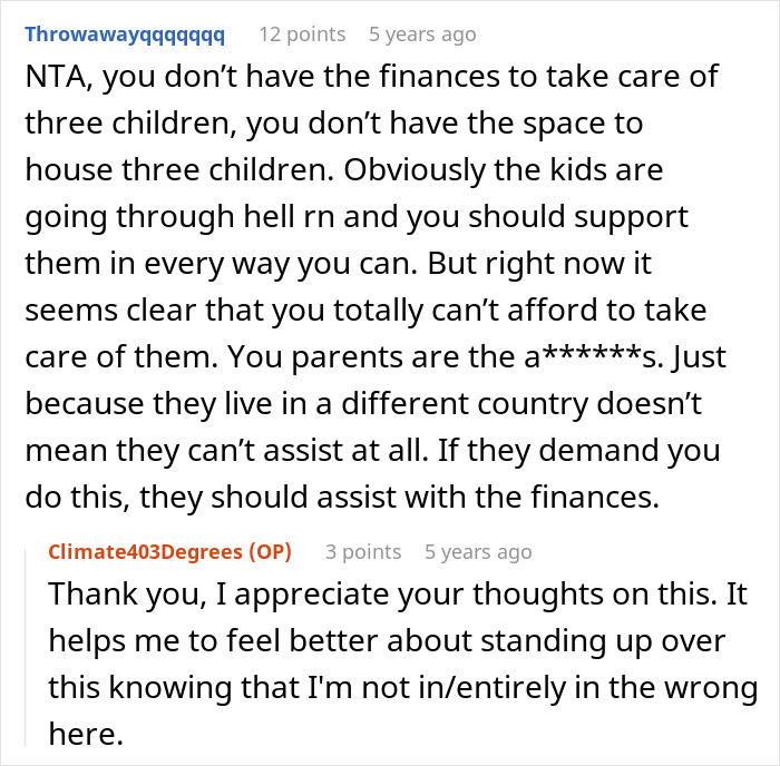 Reddit comment supporting 23YO disowned for not pausing life for relatives and financial struggles Reddit comment supporting 23YO disowned for not pausing life for relatives and financial struggles